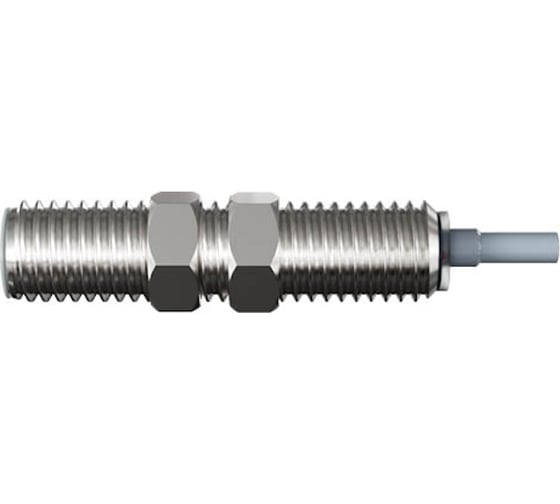 Индуктивный датчик Prompower KJ112-D04PB-D350-LY, латунь, заподлицо, М12, 4 мм, PNP-НЗ, кабель 2 метра KJ112D04PBD350LY