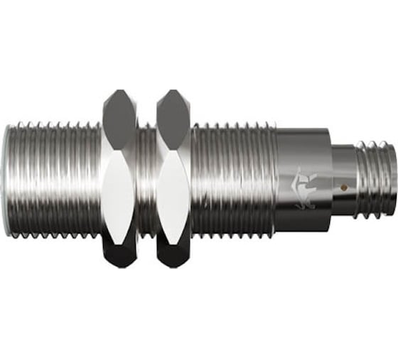 Индуктивный датчик Prompower KJ118-D08PB-DS1248-LY, латунь, заподлицо, М18, 8 мм, PNP-НЗ, разъём M12 KJ118D08PBDS1248LY