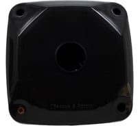 Монтажная коробка ИП НАЛОГИН для установки видеокамер/видеонаблюдения – черная 106