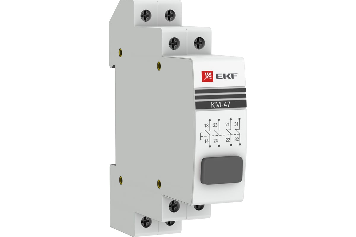 Кнопка EKF, модульная, КМ-47, PROxima, SQ mdb-47-grey-pro - выгодная ...