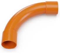 Соединитель угловой Промрукав оранжевый d32 мм 15шт PR13.1185