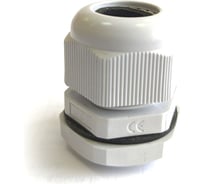 Сальник ГОФРОМАТИК PG48, пластик, 37-44мм IP68 серый zeta30890