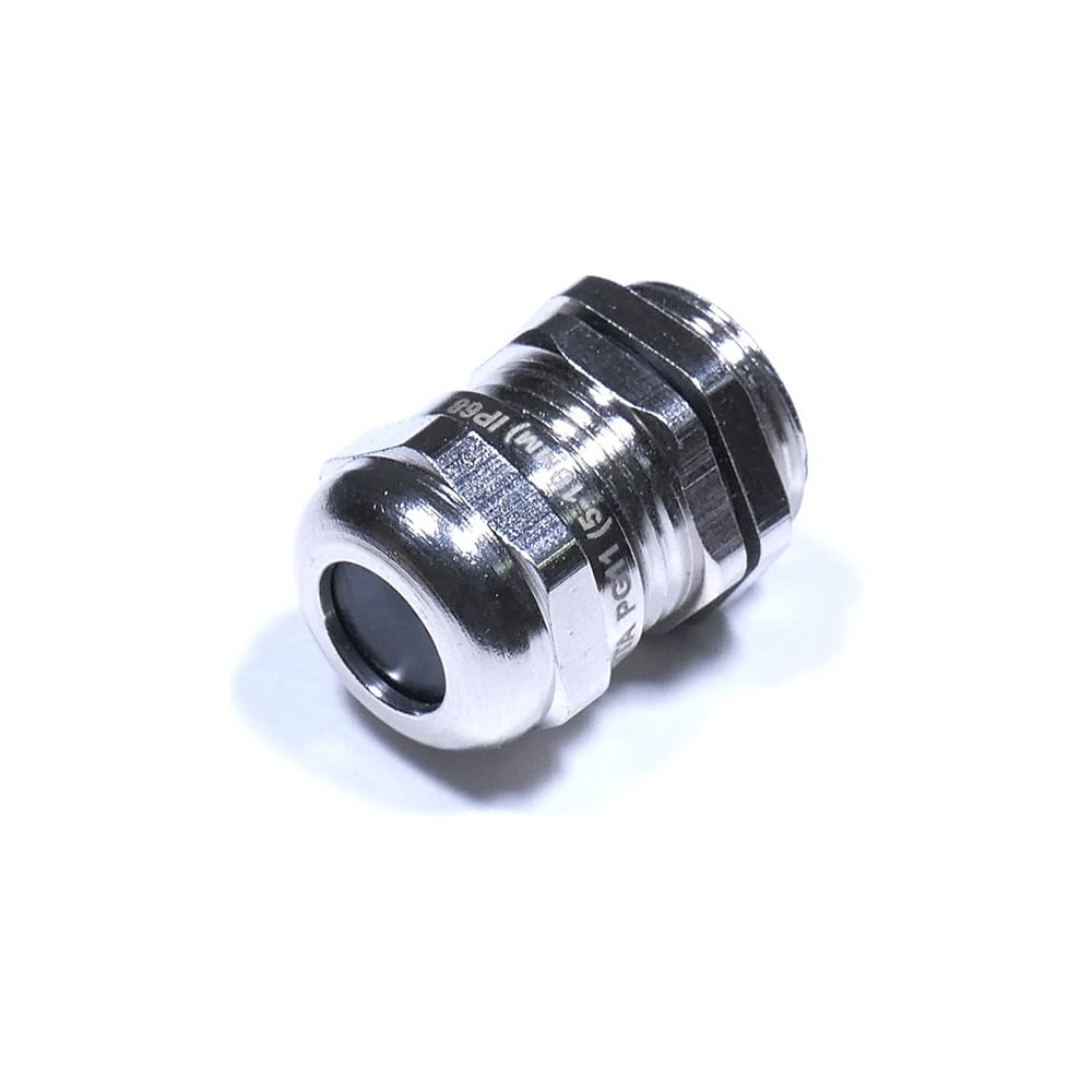 Кабельный ввод ГОФРОМАТИК PG11, латунный, УТ1,5, IP68, диаметр кабеля 5 ...