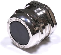 Кабельный ввод ГОФРОМАТИК М40, латунный, УТ1.5, IP66/IP67/IP68, диаметр кабеля 22-30мм zeta30120