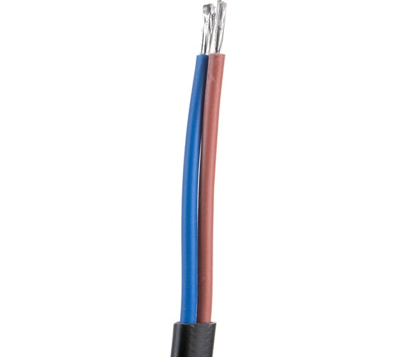 Шнур Navigator, NPS-FS01-170-2x0.5-BL, 1.7м, с выключателем, черный 61601