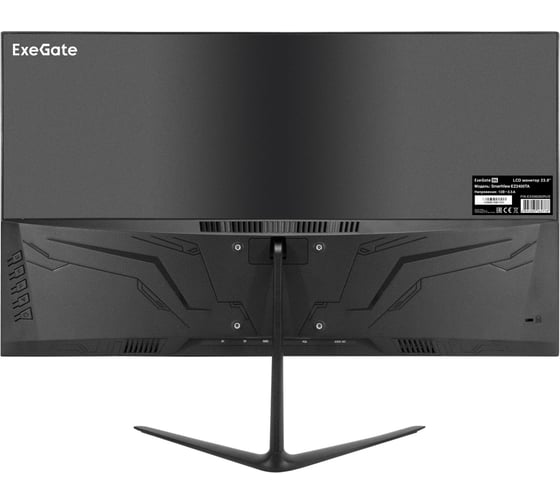 Монитор ExeGate безрамочный с аудио выходом 23.8 SmartView EZ2400TAIPSLEDGradeA+, FHD, 1920x1080@75Гц, 16:9, 250cdm2, 1000:1, 178 178, 5ms, D-Sub, HDMI1.4, DisplayPort, Audio-ou 296282