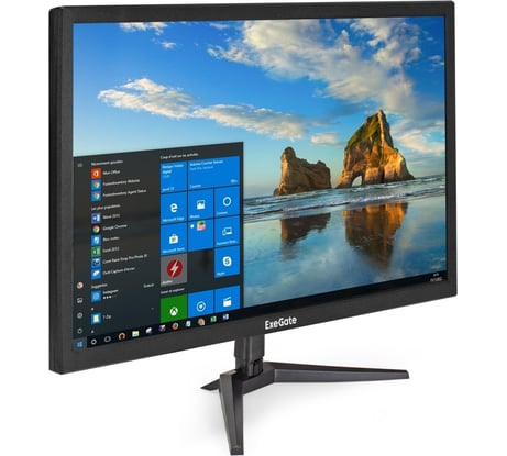 Монитор ExeGate EB2400 23.8, TN LED Grade A+, FHD, 1920x1080@60Гц, 16:9, 200cd m2, 1000:1, 170 160, 5ms, D-Sub, HDMI1.4, Flicker-free, кабель HDMI 1.5м, VESA 294424
