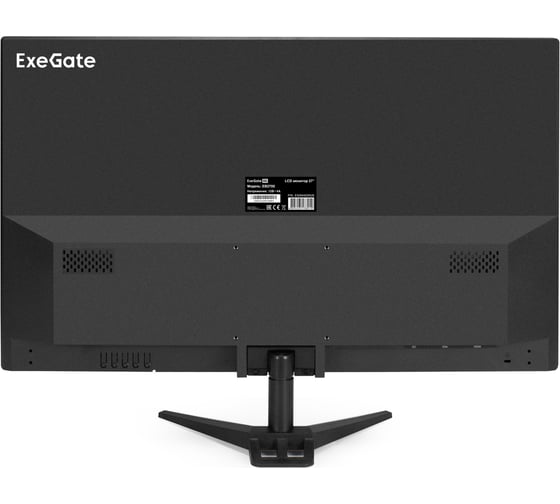 Монитор ExeGate EB2700 27", TN LED Grade A+, FHD, 1920x1080@60Гц, 16:9, 200cd m2, 1000:1, 170 160, 5ms, D-Sub, HDMI1.4, Flicker-free, кабель HDMI 1.5м, VESA, 294425