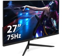 Монитор ExeGate безрамочный с аудио выходом 27SmartViewEZ2700AIPSLEDGradeA+, FHD, 1920x1080@75Гц, 16:9, 250cdm2, 1000:1, 178178, 5ms, D-Sub, HDMI1.4, Audio-out, FreeSync, Flic 296283