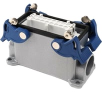 Розетка Emas 4-фиксатора, 2 боковых ввода, 16 полюсов, 16А, EBM16PD24