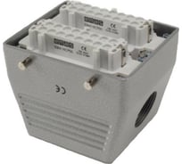 Розетка Emas боковой ввод, 32 полюса, 16А , EBM32PU10