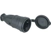 Переносная розетка Navigator NCA-SKR01-16A-E-IP44-BL с заземлением, черная 61369