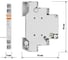 Контакт дополнительный TDM ELECTRIC КС47-125 на DIN-рейку SQ0208-0301 4