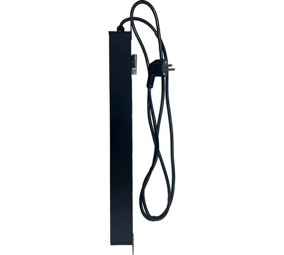 Блок розеток NTSS 19", 1U, алюминий, 1ф16A, 3.7кВт, (8) Schuko CEE 7/7, выкл. с подсв.и крыш., 1.8м каб., вил. Schuko NTSS-PDU-DA2034