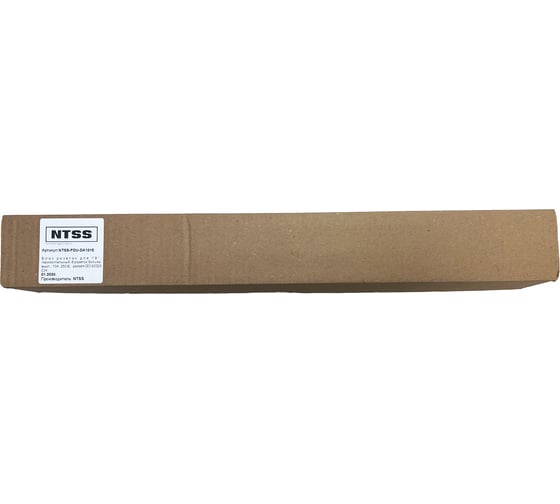 Блок розеток NTSS 19", 1U, пластик, 1ф10A, 2.3кВт, (8) Schuko CEE 7/7, выкл. с подсв.и крыш., вх. 60320 С14 NTSS-PDU-DA1015