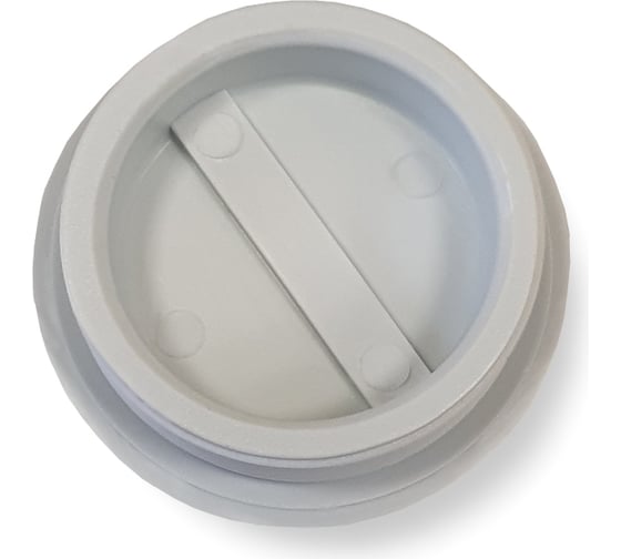 Заглушка отверстия - заглушка под плоскую отвертку Weyer DPK-P36G, нар. PG36 WE6803400