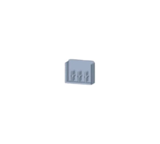 Концевая заглушка OEZ для трехполюсных реек, сечение 10mm2, PI:EKC-3 37385