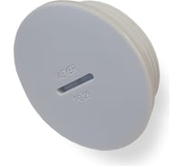 Заглушка отверстия - заглушка под плоскую отвертку Weyer DPK-P29G, нар. PG29 WE6803300