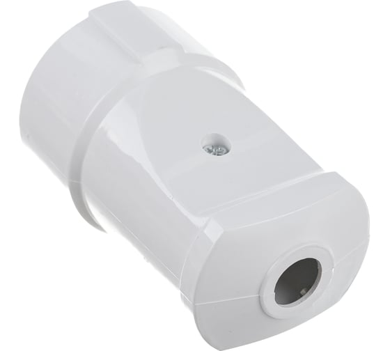 Розетка Navigator NCA-SK01-10A-X-WH, без заземления, переносная, белая 61716