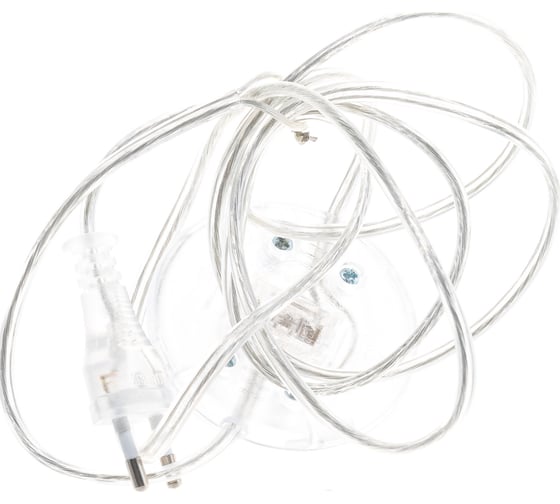 Шнур Navigator NPS-FS01-170-2x0.5-TR, 1.7м, с выключателем, прозрачный 61719