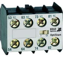 Блок контактный фронтальный для мини-контакторов M КЭАЗ OptiStart K-MX-1022 2НО+2НЗ 335855