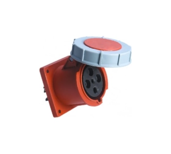 Стационарная внутренняя розетка EKF 3342, 3Р+РЕ, 63А, 380В, IP67, PROxima ps-3342-63-380 1