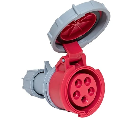 Переносная розетка EKF 2152, 3Р+РЕ+N, 16А, 380В, IP67, PROxima ps-2152-16-380