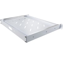 Полка NTSS клавиатурная выдвижная, крепление 19 1U, для шкафов глубиной 450мм и более, серый RAL 7035 NTSS-MSKB-U