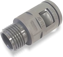 Муфта для гофрированных труб - коннектор прямой Weyer WQG-M12G/AD13.0, нар. M12x1.5 WE0200300