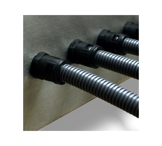 Муфта для гофрированных труб - коннектор прямой Weyer WQG-M16G/AD13.0, нар. M16x1.5 WE0200400