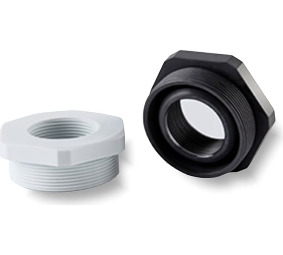 Муфта для гофрированных труб (коннектор переходник) Weyer REK-M16/M12G WE4400100