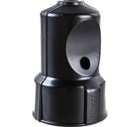 Штепсельная розетка Lezard Accessories без заземления, черная 715-1600-606B