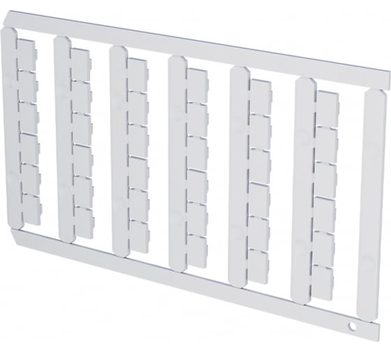 Горизонтальная маркировка Klemsan D-NS 6x10 (41-50) 600 шт. 0.0.0.8.12255 1