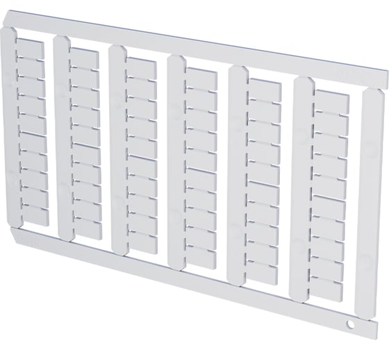 Вертикальная маркировка Klemsan D-NS 6x10 (711-720) 600 шт.  0.0.0.8.12378 1