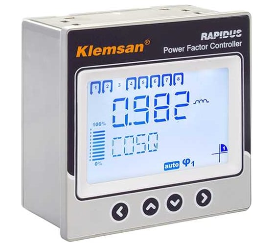 Контроллер реактивной мощности Klemsan ECO RAPIDUS 118 0.0.0.6.06064 1