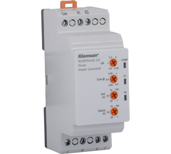 Контроллер реактивной мощности Klemsan RAPIDUS 12 MINI 0.0.0.6.06076 1