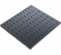 Перфорированная полка ЦМО, глубина 580мм, черная СВ-58-9005