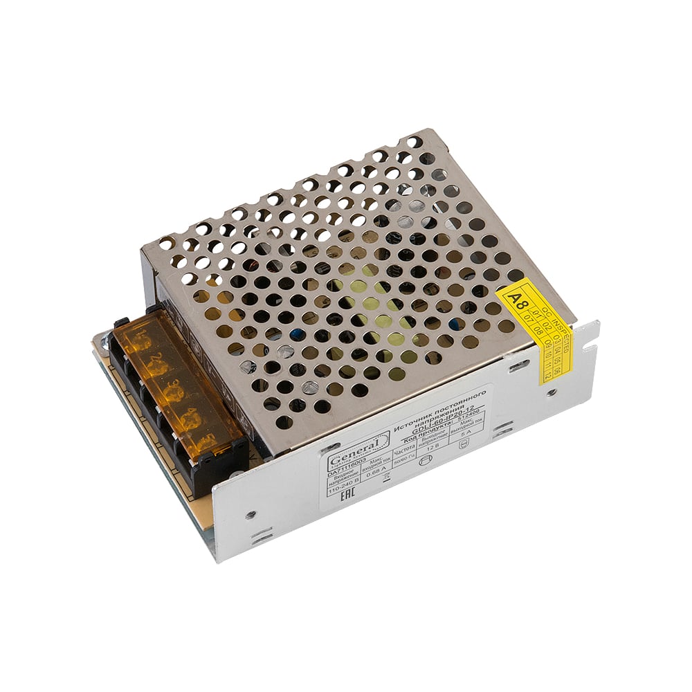 Драйвер для светодиодной ленты General Lighting Systems 60Вт 12В IP20 ...
