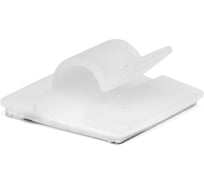 Клипса самоклеящаяся DKC для круглого кабеля диаметром 16мм, белая 25x25 1 ШТ 25436SR