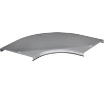 Крышка на горизонтальный угол DKC CPO 90 основание 600, в комплекте с метизами и пластинами PTCE 1 УП 38008K