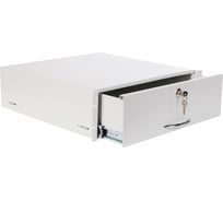 Полка выдвижная для документации ЦМО консольная, для шкафов, с телескопическими направляющими ТСВ-Д-3U.450