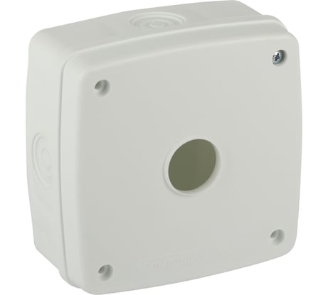 Коробка монтажная ЭРА KORMV14014066W56 для камер видеонаблюдения белая 140x140x66мм IP56 Б0062827