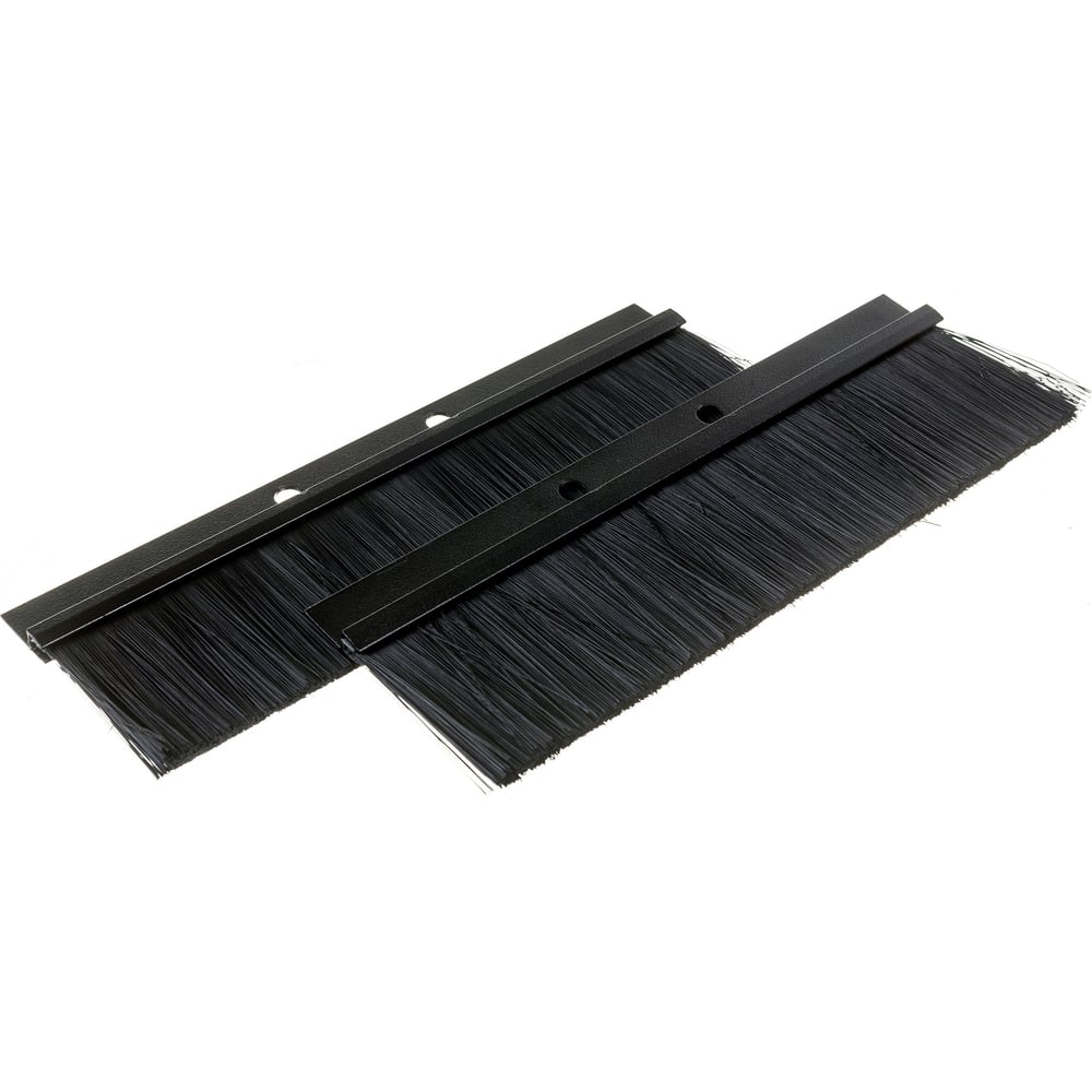 Комплект щеточного ввода ЦМО в шкаф, универсальный, цвет черный КВ-Щ-55 ...