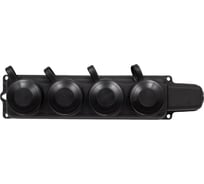 Розетка SVET 4-местная РП 16-432 EV0303-5400