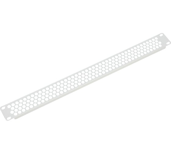 Фальшпанель ЦМО, в шкаф, 19", 1U, перфорированная ФП-1.4 1