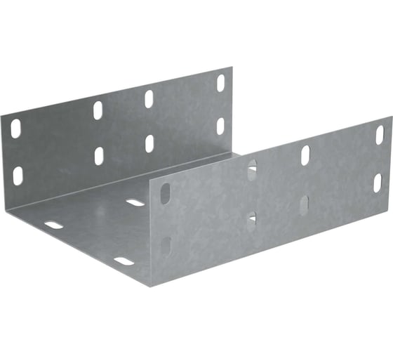Соединительная пластина усиленная П-образная Система КМ для лотка 80x300 мм "ПЛЮС" HD85 PL18157 SPUplus80-300 HD85 1