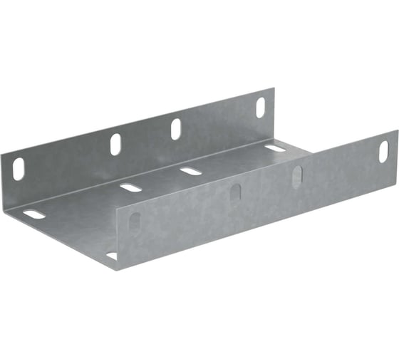 Соединительная пластина усиленная П-образная Система КМ для лотка 50x50 мм "ПЛЮС" HD85 PL18151 SPUplus50-50 HD85 1