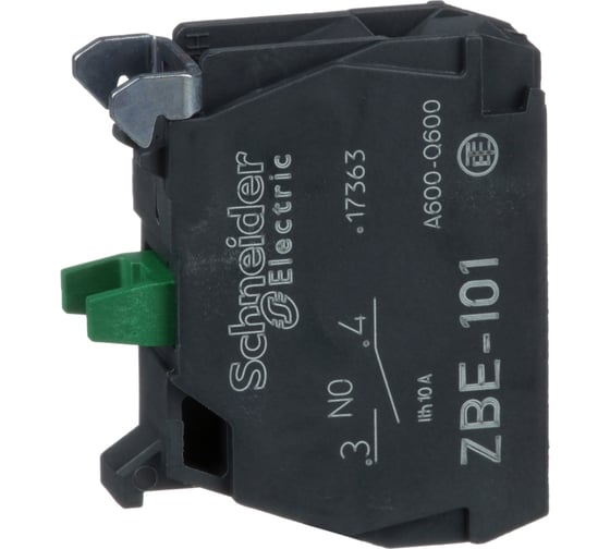 Блок контактов Schneider Electric 1НО SchE ZBE101 1