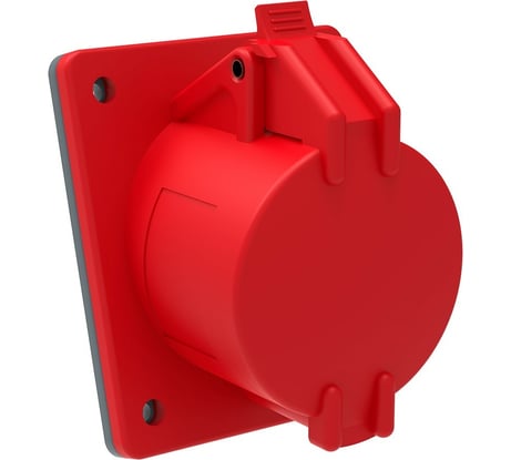 Встраиваемая розетка IEK ССИ-414 16А-6ч/380-415В 3Р+PЕ IP44 MAGNUM PSN42-016-4