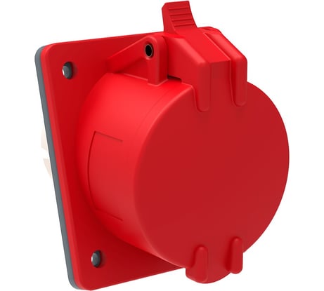 Встраиваемая розетка IEK ССИ-424 32А-6ч/380-415В 3Р+PЕ IP44 MAGNUM PSN42-032-4